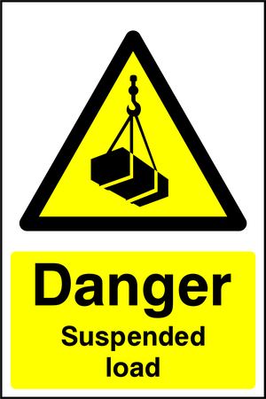 Danger Suspended load