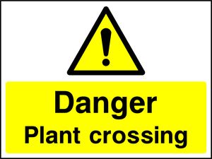 Danger Plant crossing