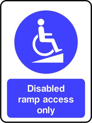 DDA Act Sign