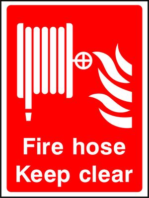 Fire Equipment Sign