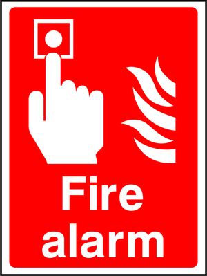 Fire Equipment Sign