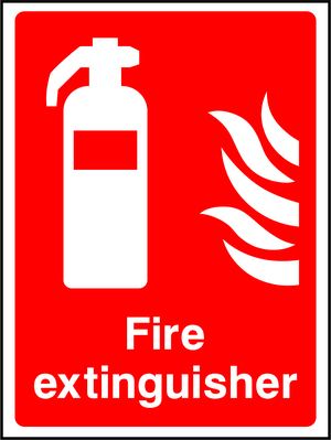 Fire Equipment Sign