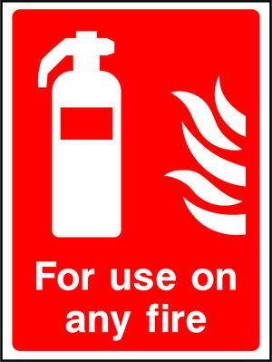 Fire Equipment Sign