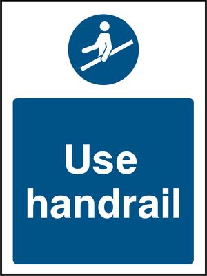 Use handrail