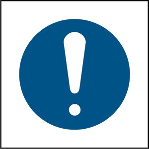 Mandatory Signs - Machinery & General Sign