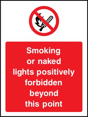 Prohibition - Smoking Sign