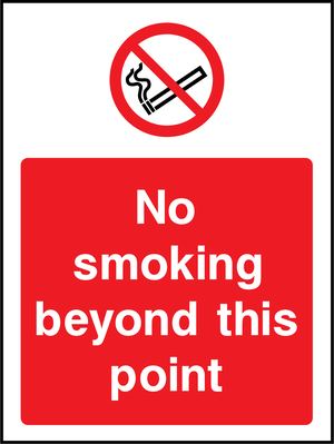 Prohibition - Smoking Sign